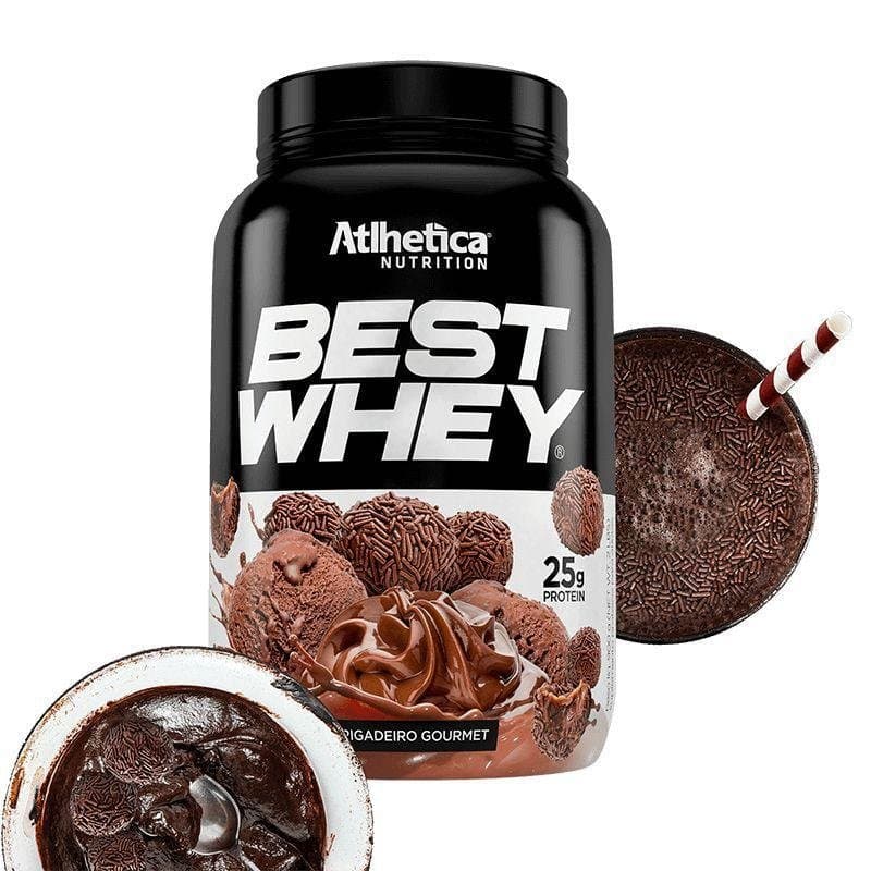 ATLHETICA BEST WHEY 900G BRIGADEIRO GOURMET