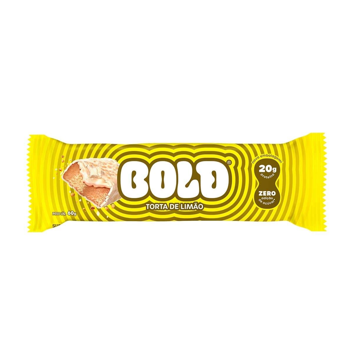 BOLD BAR TORTA DE LIMAO 60G