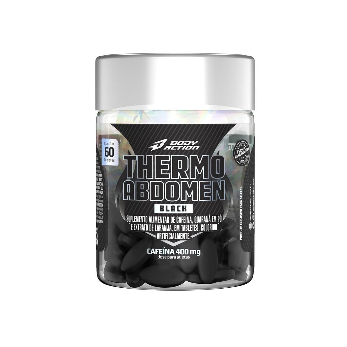 BODYACTION THERMO ABDOMEN BLACK 60 COMPRIMIDOS