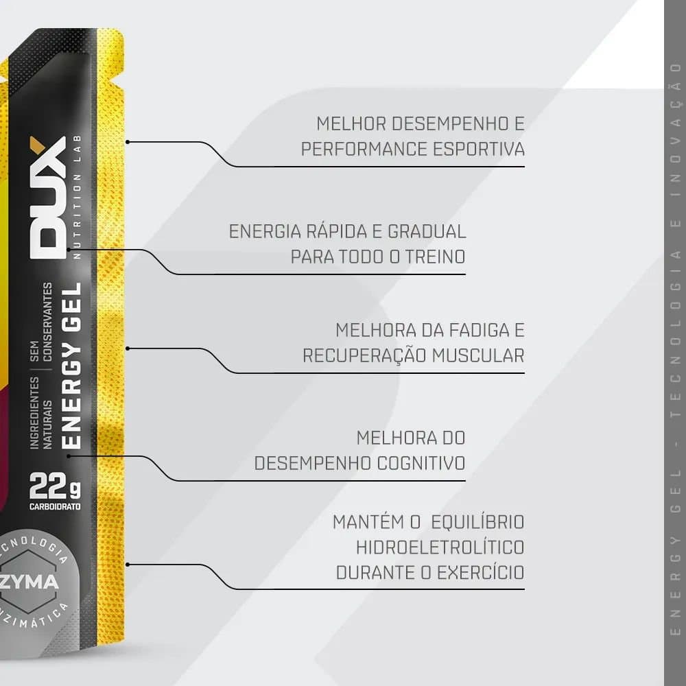 RAPID ENERGY GEL 40G FRUTAS AMARELAS